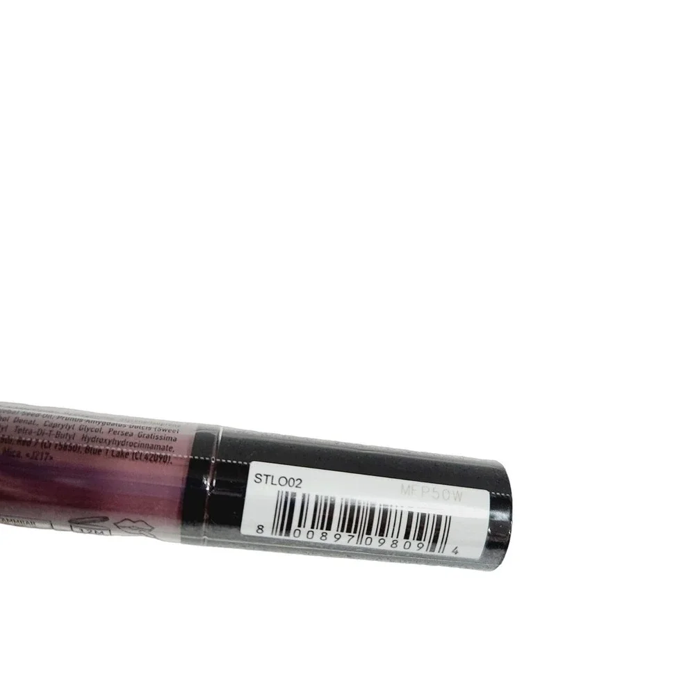 NYX Makeup Slip Tease Full Color‎ Lip Oil Liquid Lipstick Entice Cool Gray Plum